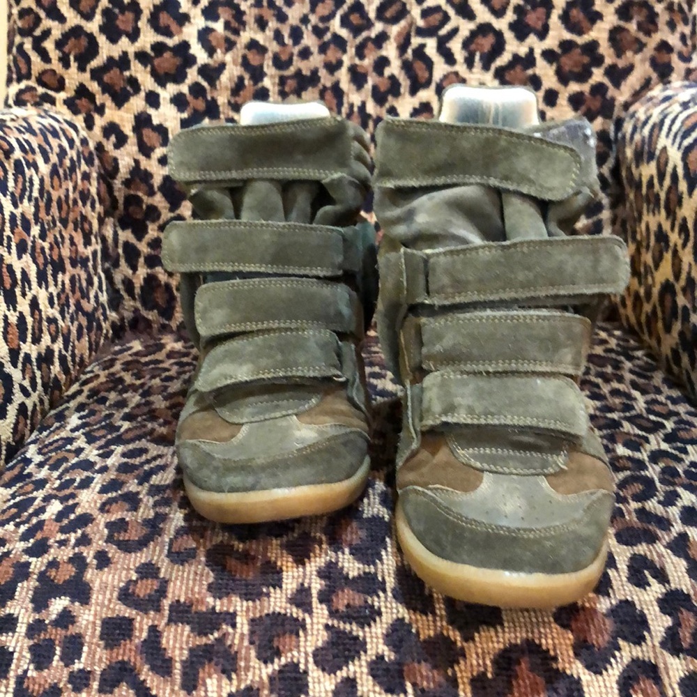 Sold -Isabel Marant wedge sneakers - Picture 4 of 8